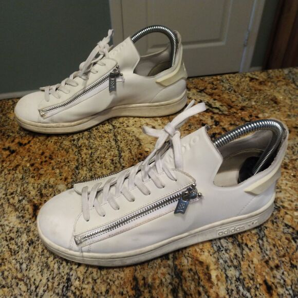 Rare Adidas Y-3 Yohji Yamamoto Stan Zip Sneakers White BB4797 Mens US 5.5 Wm 7.5 main image 11
